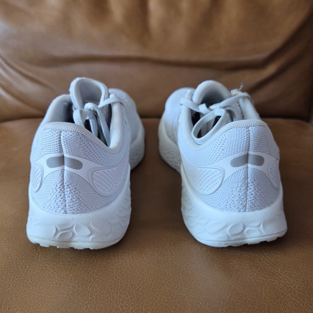 New Balance Women's Fresh Foam X 1080 v12 Running Shoes - Light Gray - Picture 7 of 10